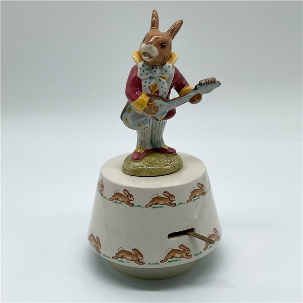 Royal Doulton Music Box, Hey Jude Rabbit Playing Guitar