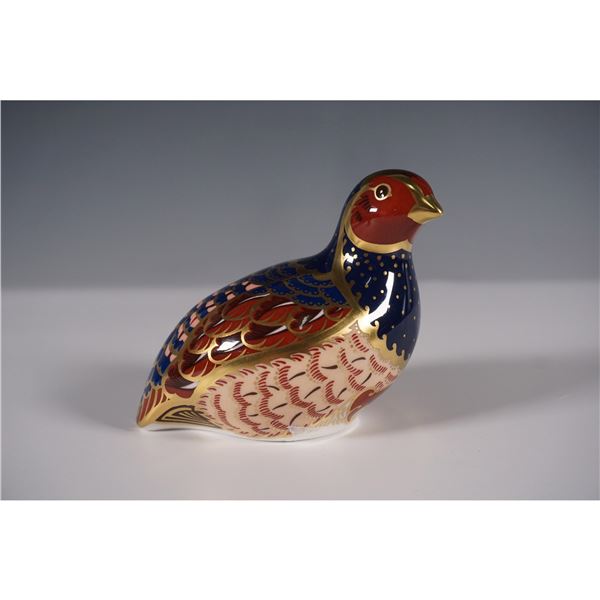 Royal Crown Derby Paperweight, Partridge