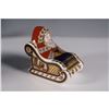 Image 2 : Royal Crown Derby Paperweight, Santa and Sleigh