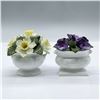 Image 2 : 2pc Aynsley Figurines, April Daffodil and November Violet