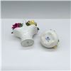 Image 3 : 2pc Bone China Decorative Flower Arrangement