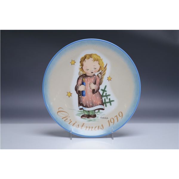 Schmid Christmas Plate 1979, Starlight Angel