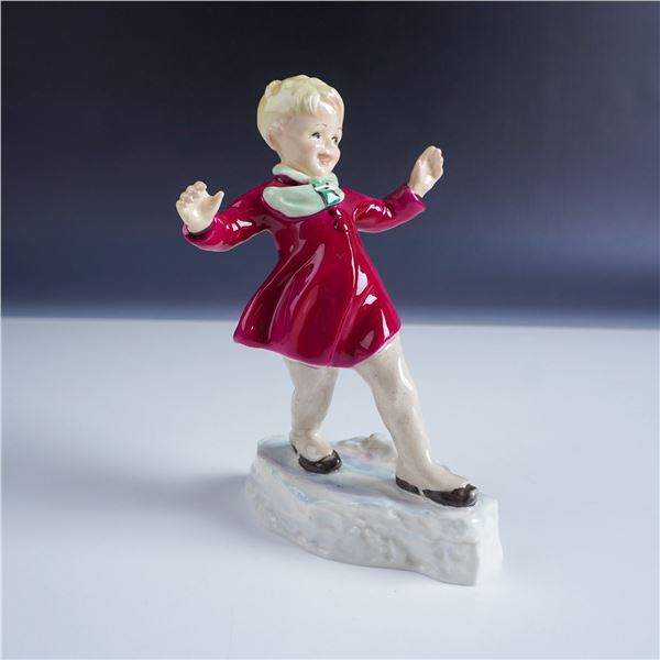 Royal Worcester January Figurine Modelled by F.G. Doughty