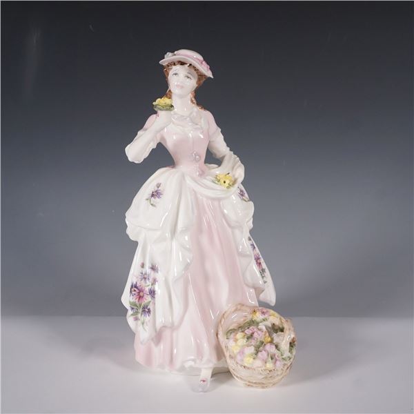 Coalport The Flower Seller Figurine, 1993, Limited Edition