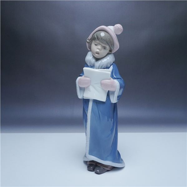 Lladro Christmas Caroler Figurine 01006533