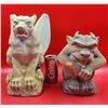 Image 1 : 2 Gargoyle Statues