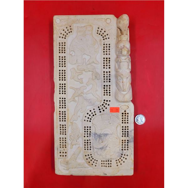 VTG Haida Pearlite Cribbage Board