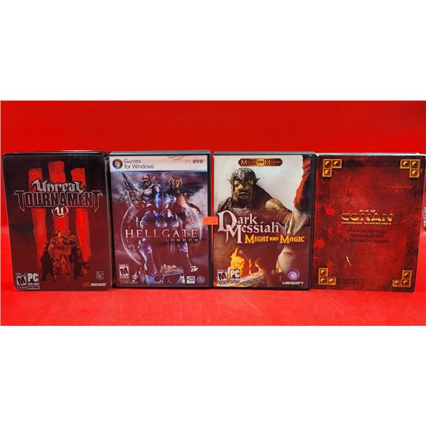 4 VTG PC Disc Video Games