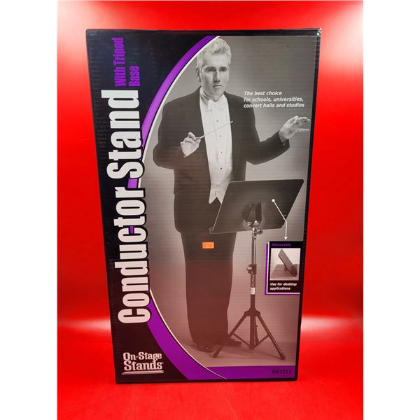 On Stage Stands Conductor Stand w/ Tripod Base