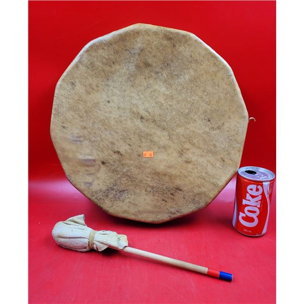 Handmade Native Hand Drum & Mallet
