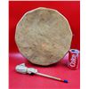 Image 1 : Handmade Native Hand Drum & Mallet
