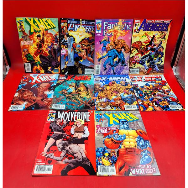 Marvel Comics Lot (X-Men, Avengers, Wolverine & Fantastic 4)