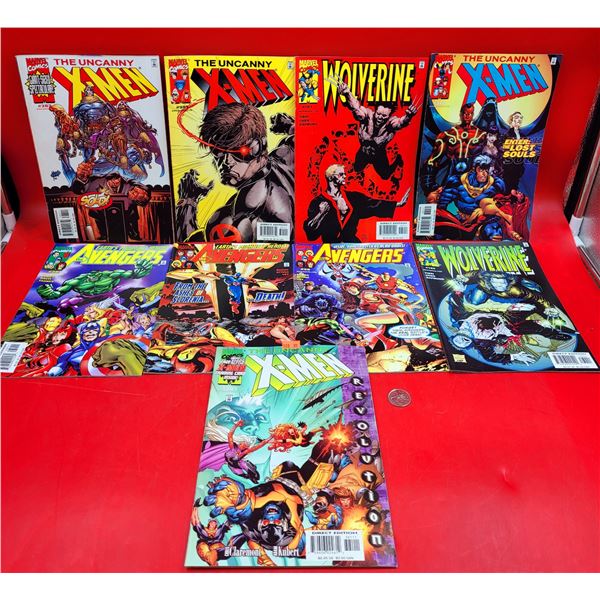 Marvel Comics Lot (X-Men, Avengers & Wolverine)