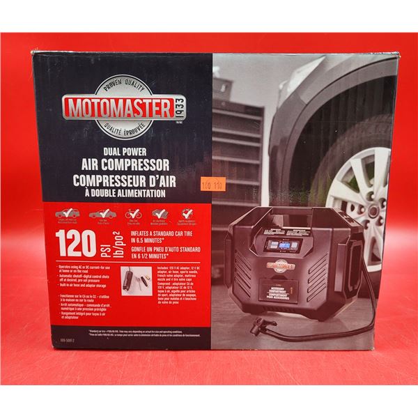 Motomaster Dual Power 120 PSI Air Compressor
