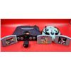 Image 1 : Nintendo 64 Console w/ Controller & Games