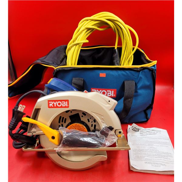 Ryobi 7-1/4" Circular Saw w/ Case & Extension Cord