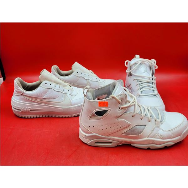 White Nike Air & Jordan Sneakers