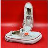 Image 1 : White & Red Converse All Star Shoes