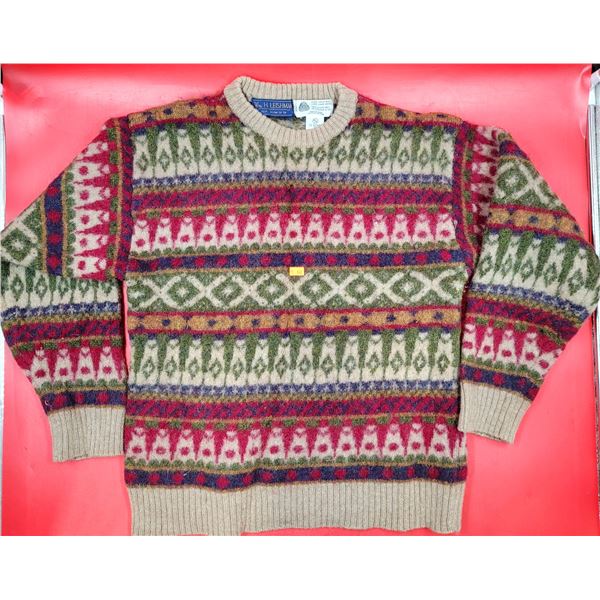 VTG Wm. H. Leishman Wool Sweater