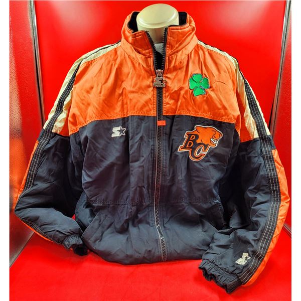 VTG Starter CFL BC Lions Zip Up Jacket