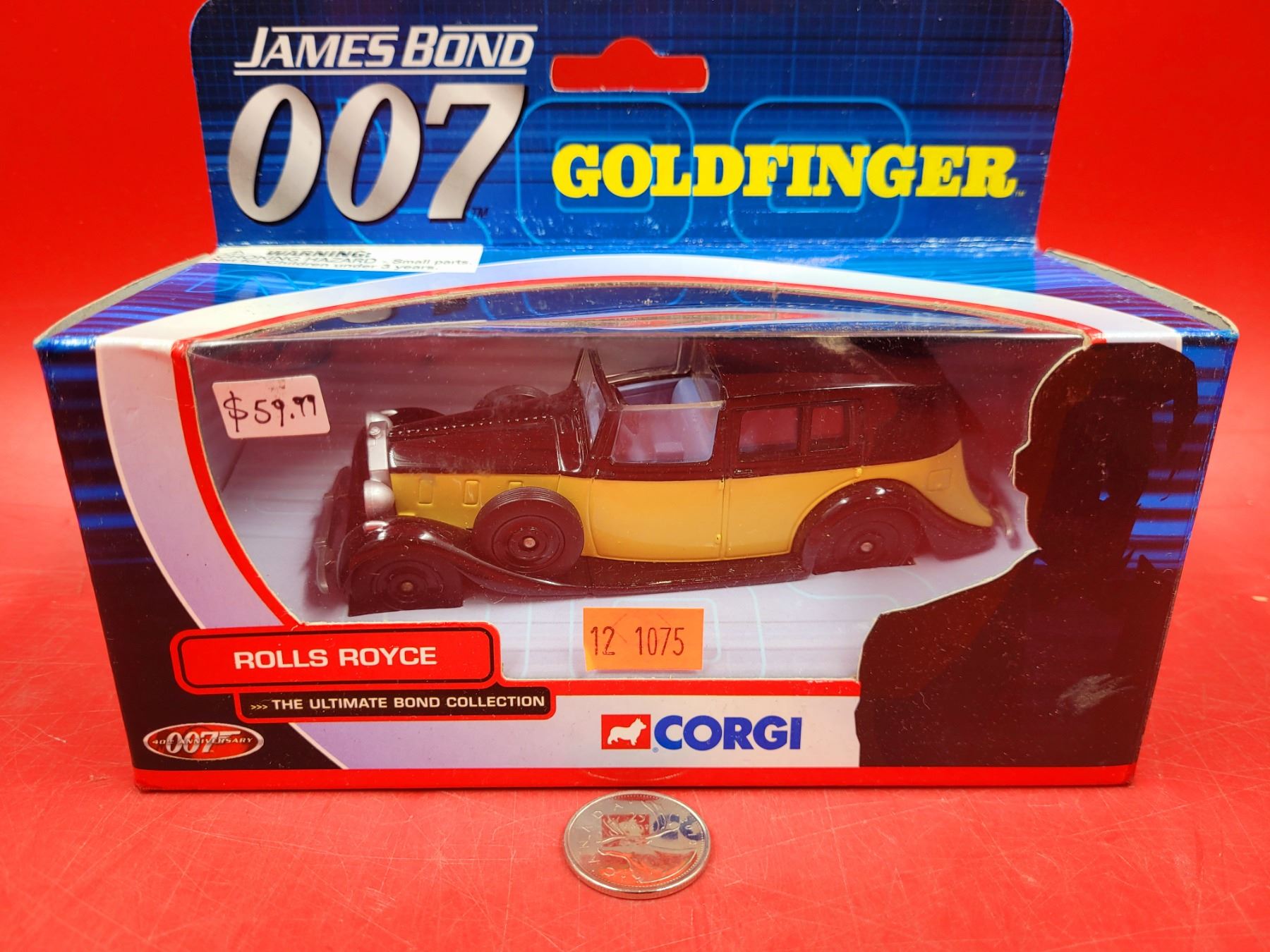 James Bond 007: Goldfinger - Sean Connery - Corgi Toys - Rolls Royce Phantom III Sedanca De James Bond 007: Goldfinger - Sean Connery - Corgi Toys - Rolls Royce Phantom III Sedanca De