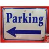 Image 1 : Metal Parking Sign