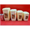 Image 1 : VTG Set Of Plastic Kitchen Containers