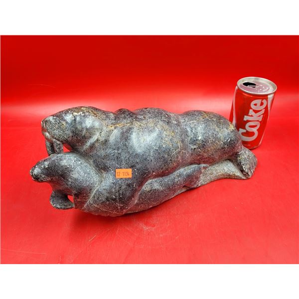 Stone Seal Sculpture