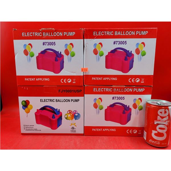 4 Electric Balloon Pumps