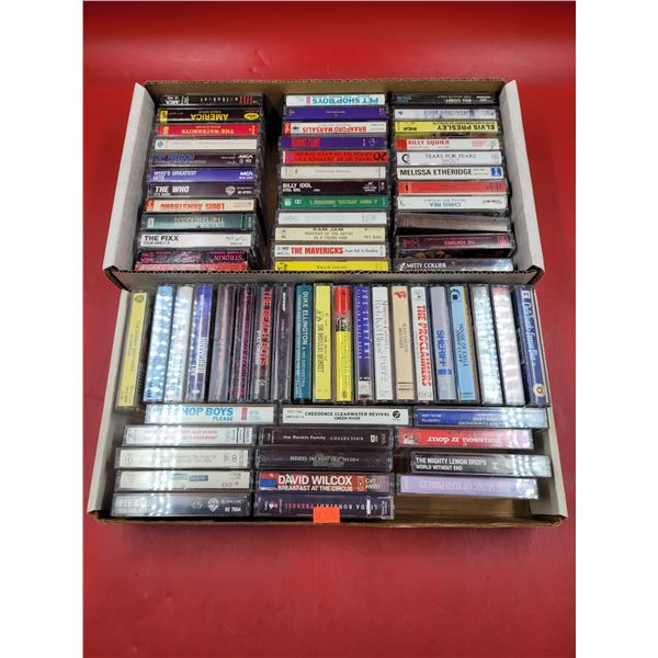 Two Boxes Of Cassettes