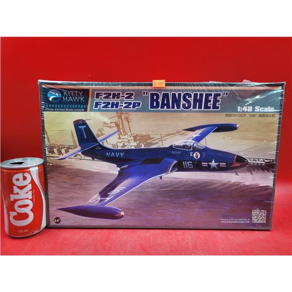 NOS Kitty Hawk F2H-2 "Banshee 1:48 Scale Plane Model