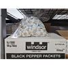 Image 1 : Windsor Black Pepper Packets 6Ã—1000 Bags