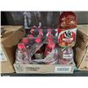 Image 1 : Lot of V8 Vegetable Cocktail Bottles, 12 x 960 mL