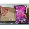 Image 1 : Boom Chicka Pop Sweet Chili Puffs, 12x170g Bags