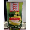 Image 2 : Libby’s Sliced Pears In Light Syrup, 398ml, Lot of 6