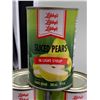 Image 2 : Libby’s Sliced Pears In Light Syrup, 398ml, Lot of 6