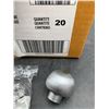 Image 2 : Richelieu 460-BC-V Round Cabinet Knob, Brushed Chrome