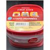 Image 2 : Rubbermaid Value Pack Food Storage Containers with Easy Find Lids – Set of 8