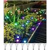 Image 1 : 8 Count Solar Outdoor Lights With Multi-Function Settings