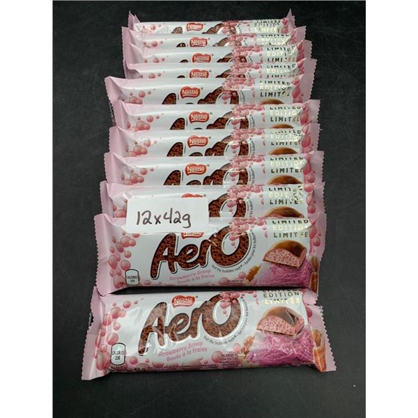 Nestle Aero Limited Edition Strawberry Scoop 12-Pack (42g each)