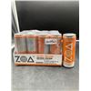 Image 1 : ZOA Wild Orange Energy Drink 12-Pack, 355ml Cans