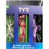 Image 3 : TYR Swim Goggles Junior, Lot of 3, Ages 10+