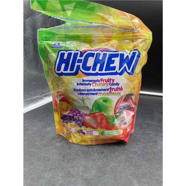 Hi-Chew Assorted Fruit Chewy Candy – Mango, Grape Raisin, Green Apple, Strawberry Open Pack