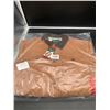 Image 1 : Woolrich Men’s Medium Canvas Jacket with Brown Collar