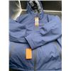Image 1 : Tommy Hilfiger Men’s XXL Jacket in Blue with Zipper Closure