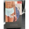 Image 1 : Jones New York Signature Seamless Brief 5-Pack, Size M/M