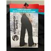 Image 2 : Ladies’ Stormpack Snowpants Medium Black with Water-Repellent Fabric