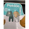 Image 2 : Pekkle Plush Top With Bodysuit and Pants, Size 12M, 4pc Set