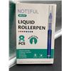 Image 1 : Noteful NFL217 Liquid Rollerpen, Bullet 0.7mm, 8-Pack. Multi color