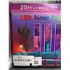 Image 2 : 20FT LED Neon Rope Lights with Multicolor Display